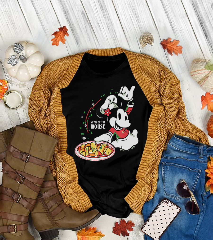 Minnie Mouse Chef Minnie Year of the Mouse Chinese New Year Year of the Mouse T-Shirt