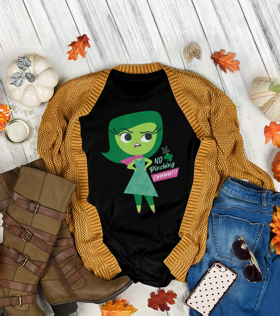PIXAR Inside Out Disgust No Pinching Ewwww T-Shirt