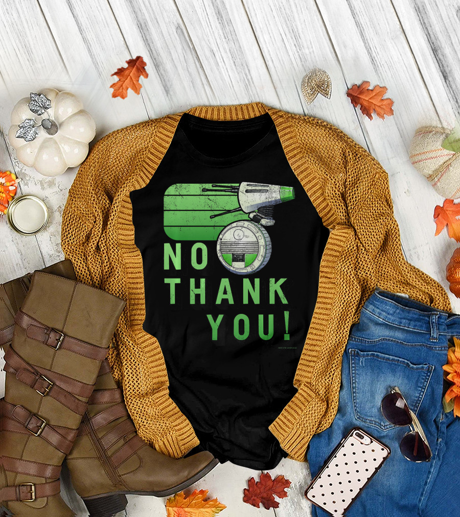 Star Wars The Rise Of Skywalker D O No Thank You Droid T-Shirt