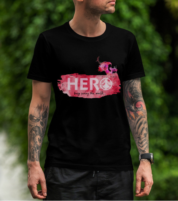Scarlet Witch Hero Busy Saving The World Marvel T-Shirt