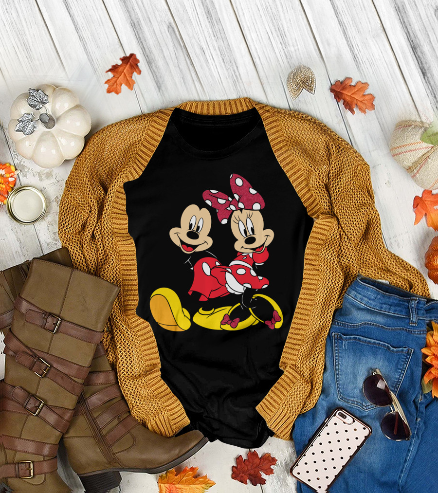 Disney Mickey and Minnie Mouse Classic Pose T-Shirt