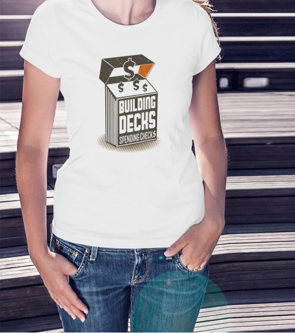 Building Decks Spending Checks Trading Card Game TCGs Players Collectors T-Shirt