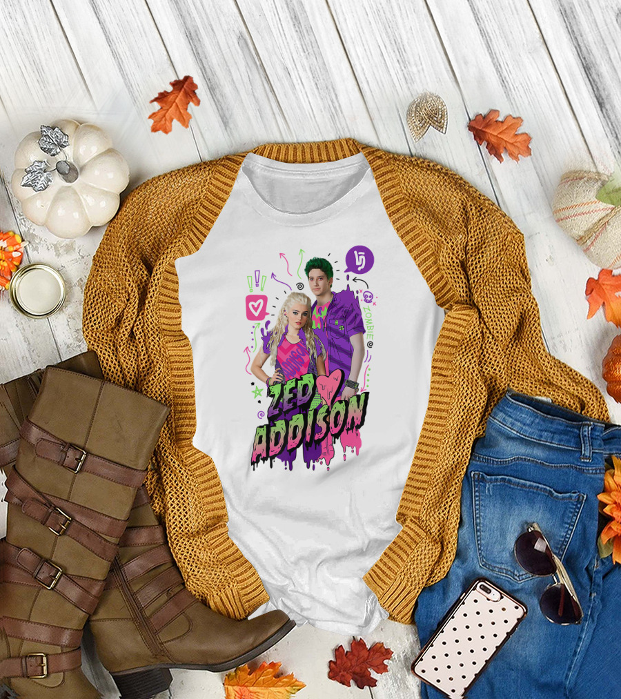 Zed Addison Hearts Zombies 2 Disney T-Shirt