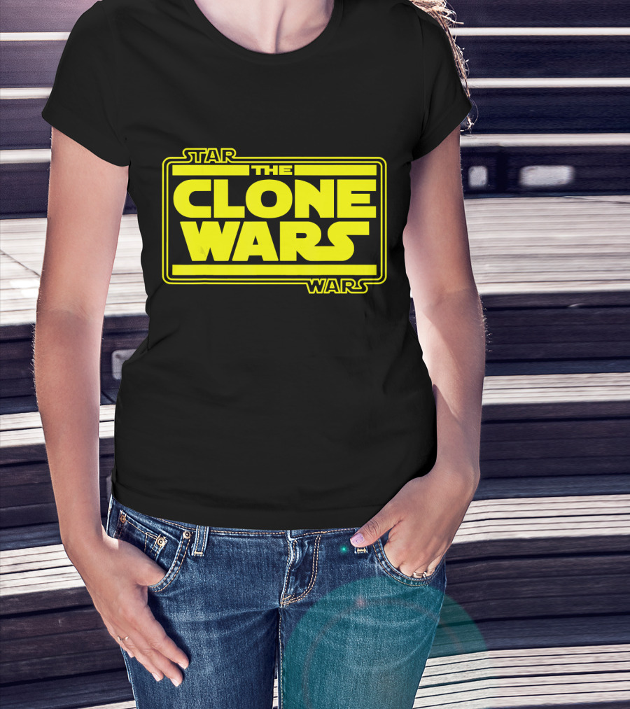 Star Wars The Clone Wars Yellow T-Shirt