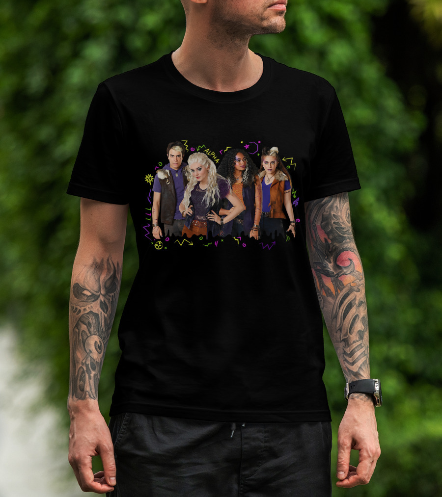 Disney Channel Zombies 2 Addison And Werewolves Alpha T-Shirt