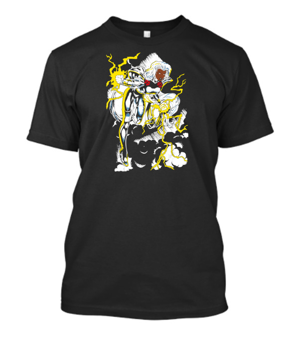 Marvel X Men Storm Lightning Action Pose T-Shirt