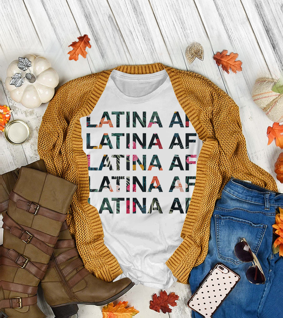 Latina AF Floral T-Shirt