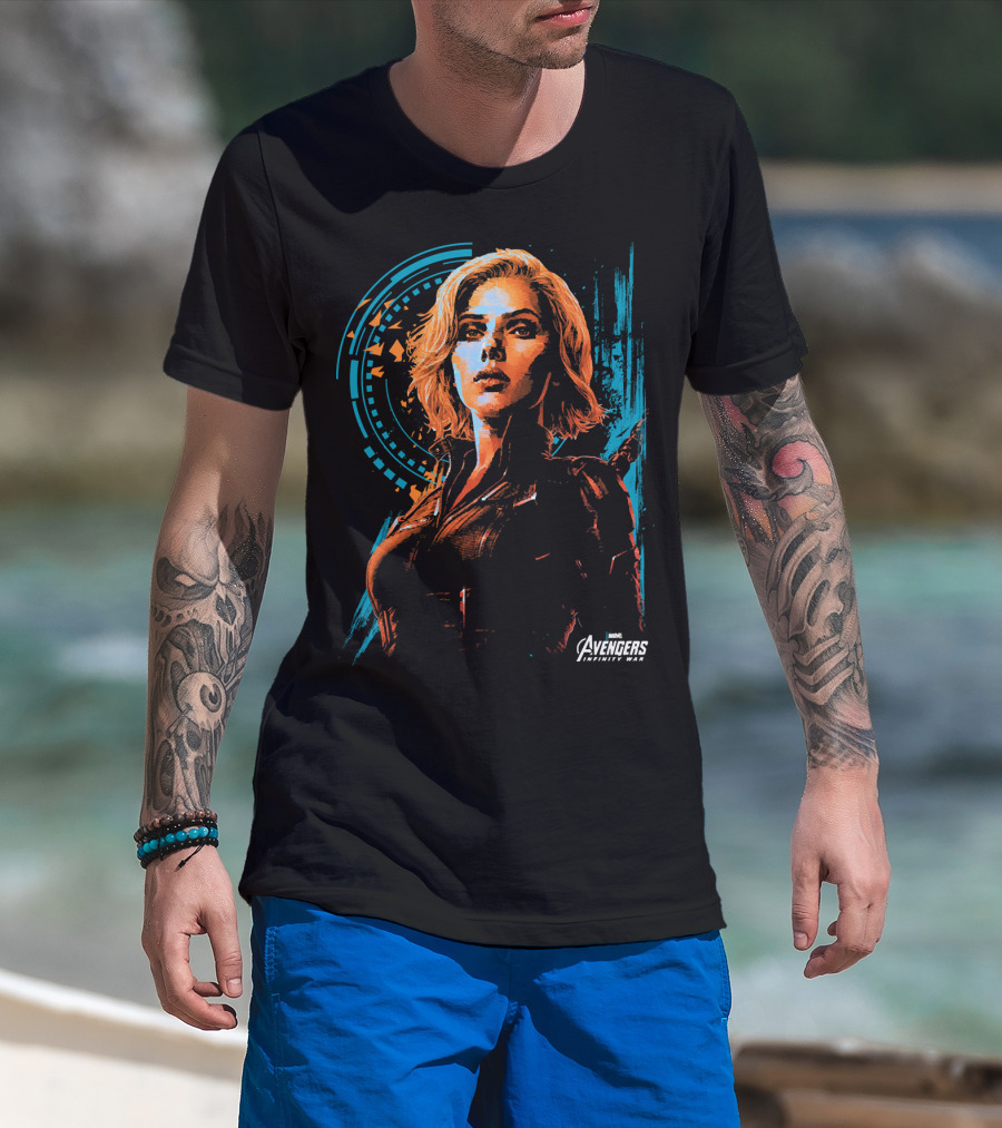Marvel Avengers Infinity War Agent Widow T-Shirt