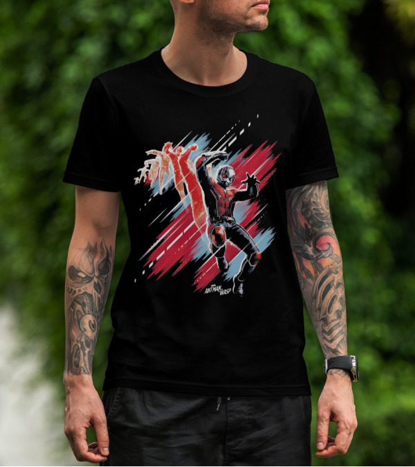 Marvel Ant Man And The Wasp Dynamic Leap T-Shirt