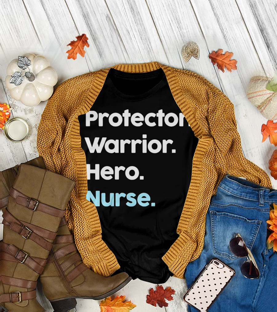 Protector Warrior Hero Nurse Classic Ladies T-Shirt