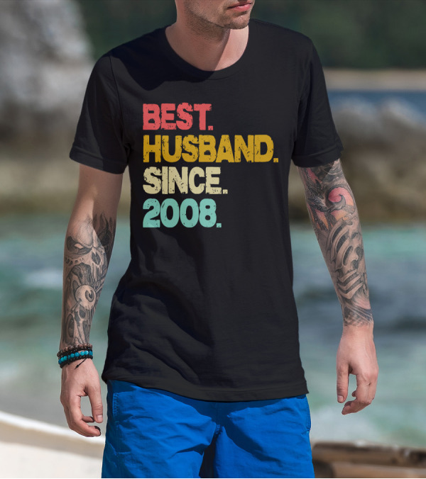 Best Husband Since 2008 T-Shirt