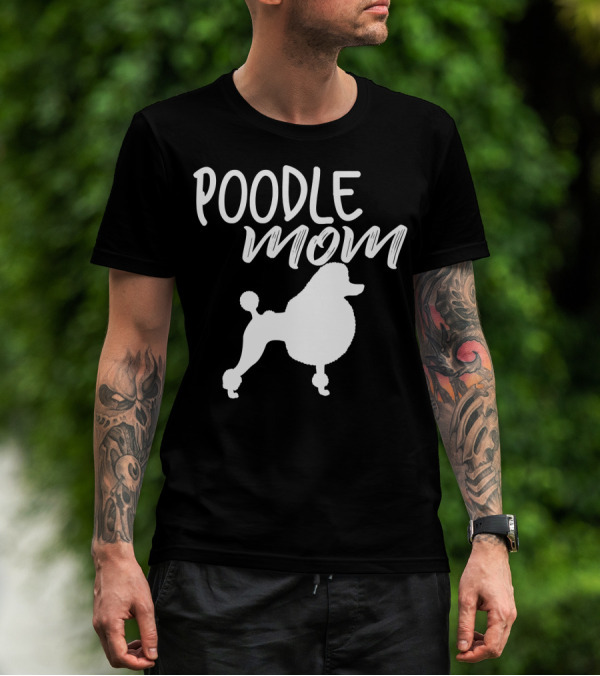 Poodle Mom Silhouette 197 T-Shirt