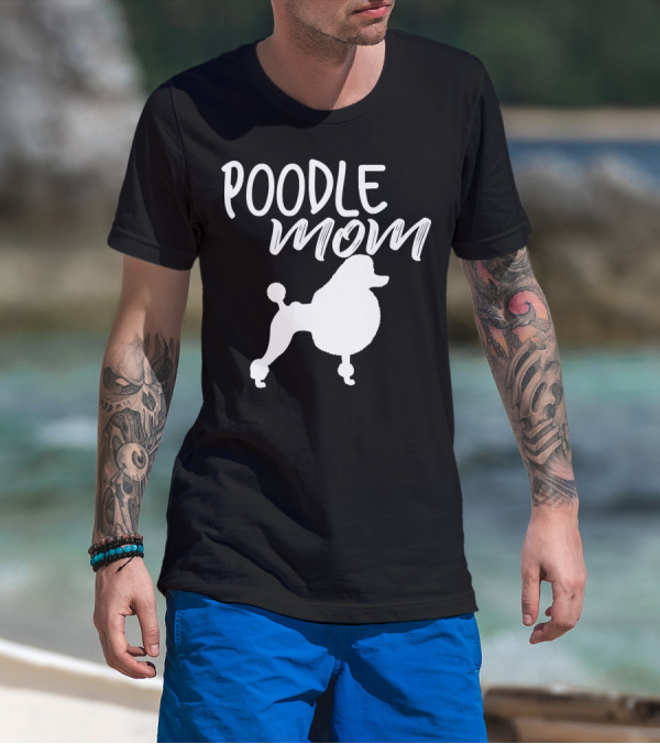 Poodle Mom Silhouette 197 T-Shirt