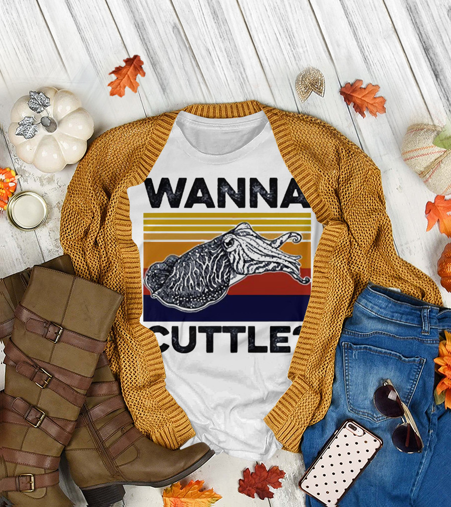 WANNA CUTTLE? T-Shirt