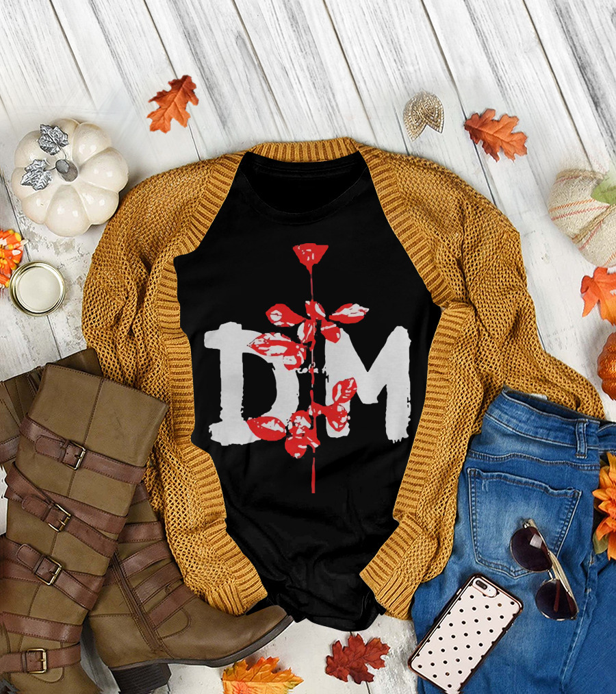 Depeche Mode Red Rose DM T-Shirt