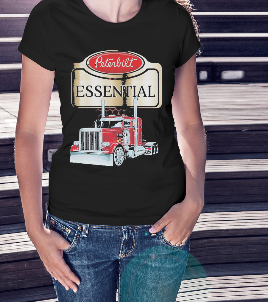 Peterbilt Essential Red Truck T-Shirt