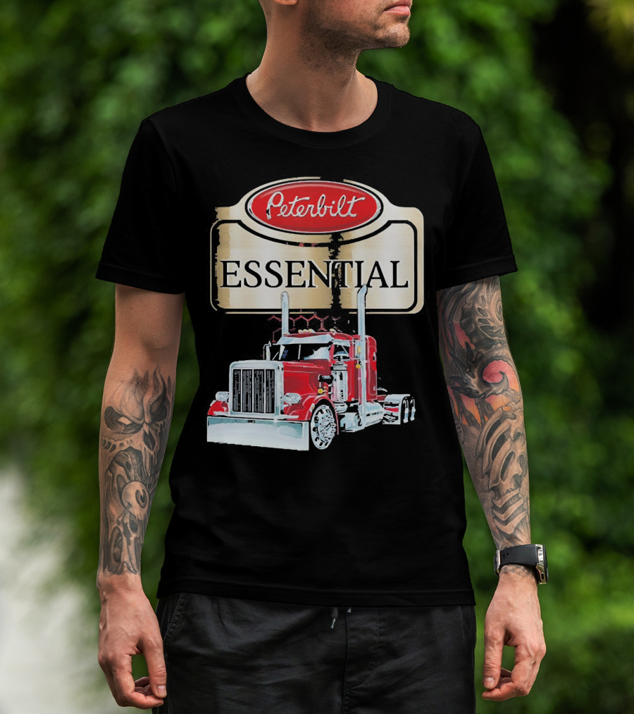 Peterbilt Essential Red Truck T-Shirt