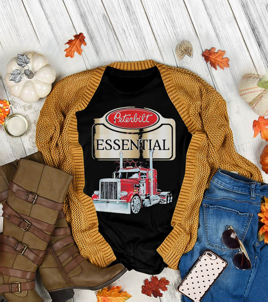 Peterbilt Essential Red Truck T-Shirt