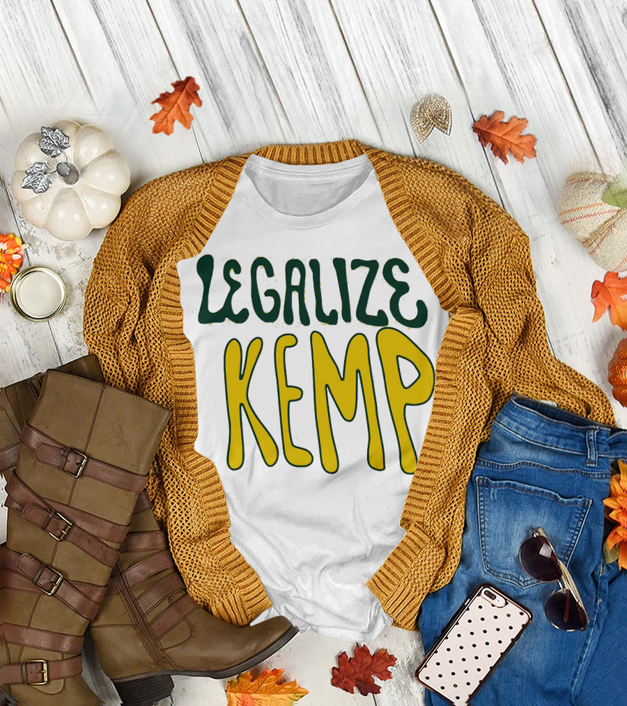 Legalize Kemp NBA Basketball Inspired T-Shirt