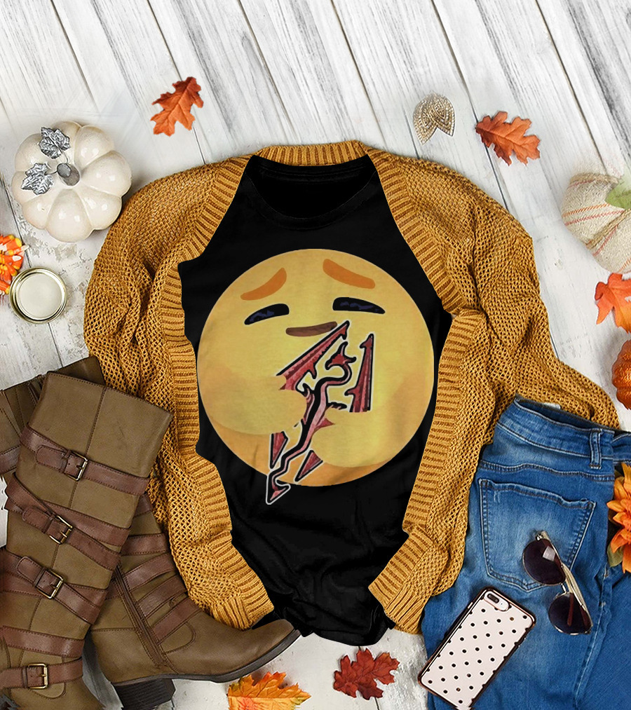 Happy Emoji Hugging Skyrim T-Shirt