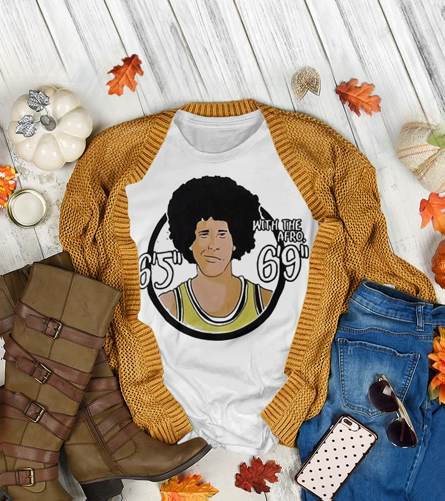 Fletch with the Afro 6’5” 6’9” Retro Basketball T-Shirt