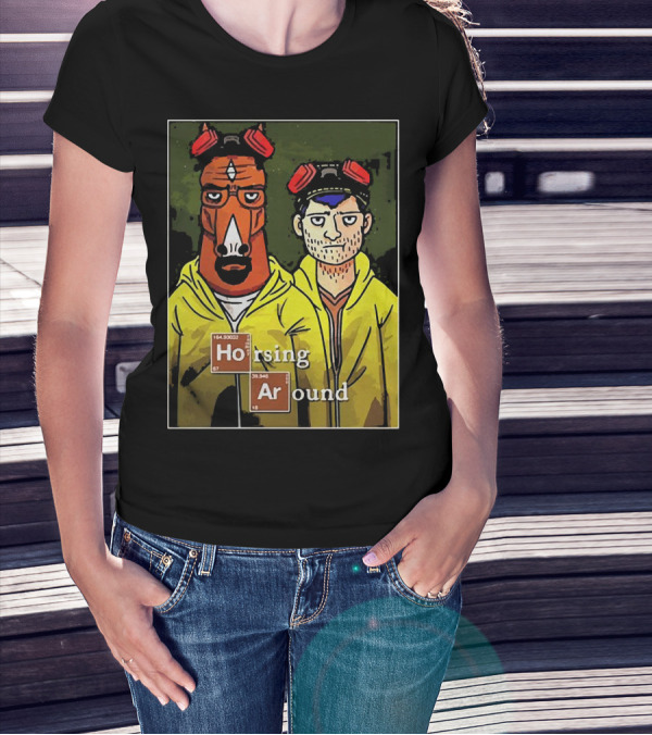 Breaking Bad Horsing Around Funny Chemistry Elements T-Shirt