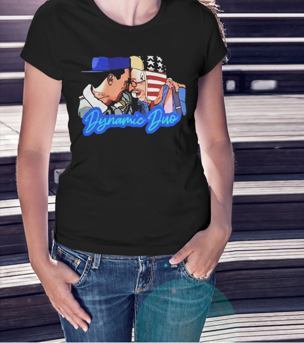 Dynamic Duo Justin Spencer Roy Small Recycled Percussion T-Shirt