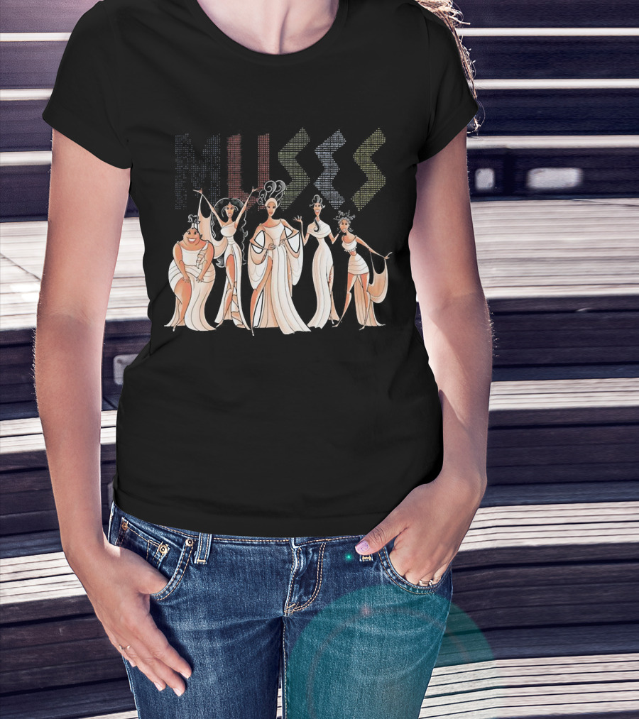 Women Are More Than Muses Feminist Fashion Empowerment With Iconic Muses T-Shirt