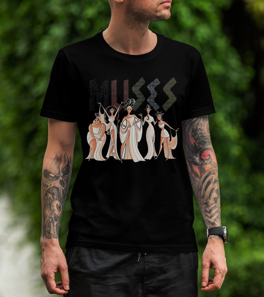 Women Are More Than Muses Feminist Fashion Empowerment With Iconic Muses T-Shirt
