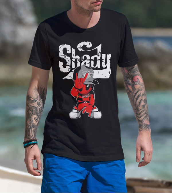 Baby Deadpool Slim Shady Rap Icon Crossover T-Shirt
