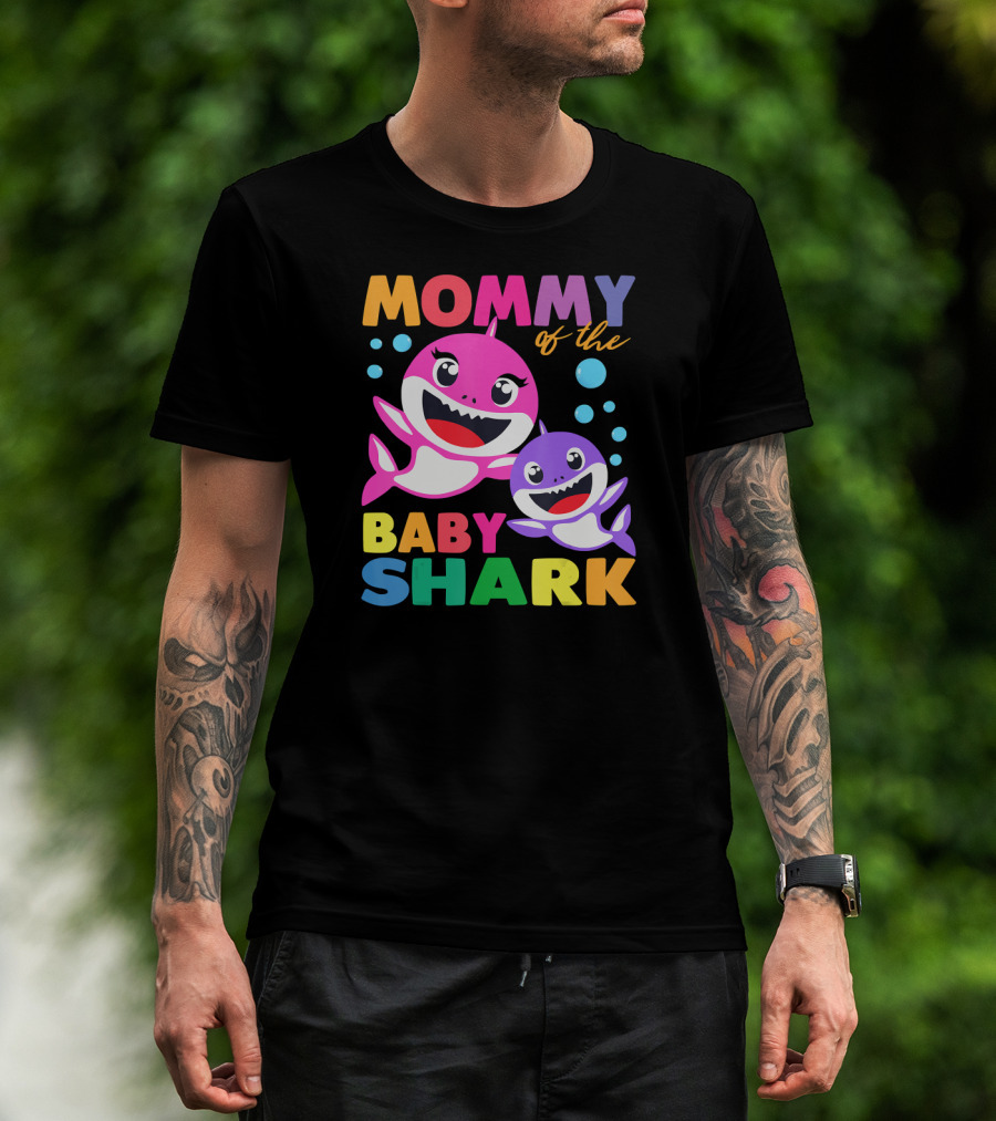MOMMY Of The BABY SHARK T-Shirt