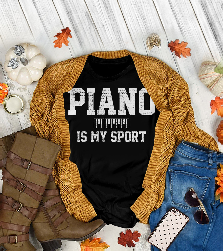 Piano Music Keyboard Is My Sport T-Shirt