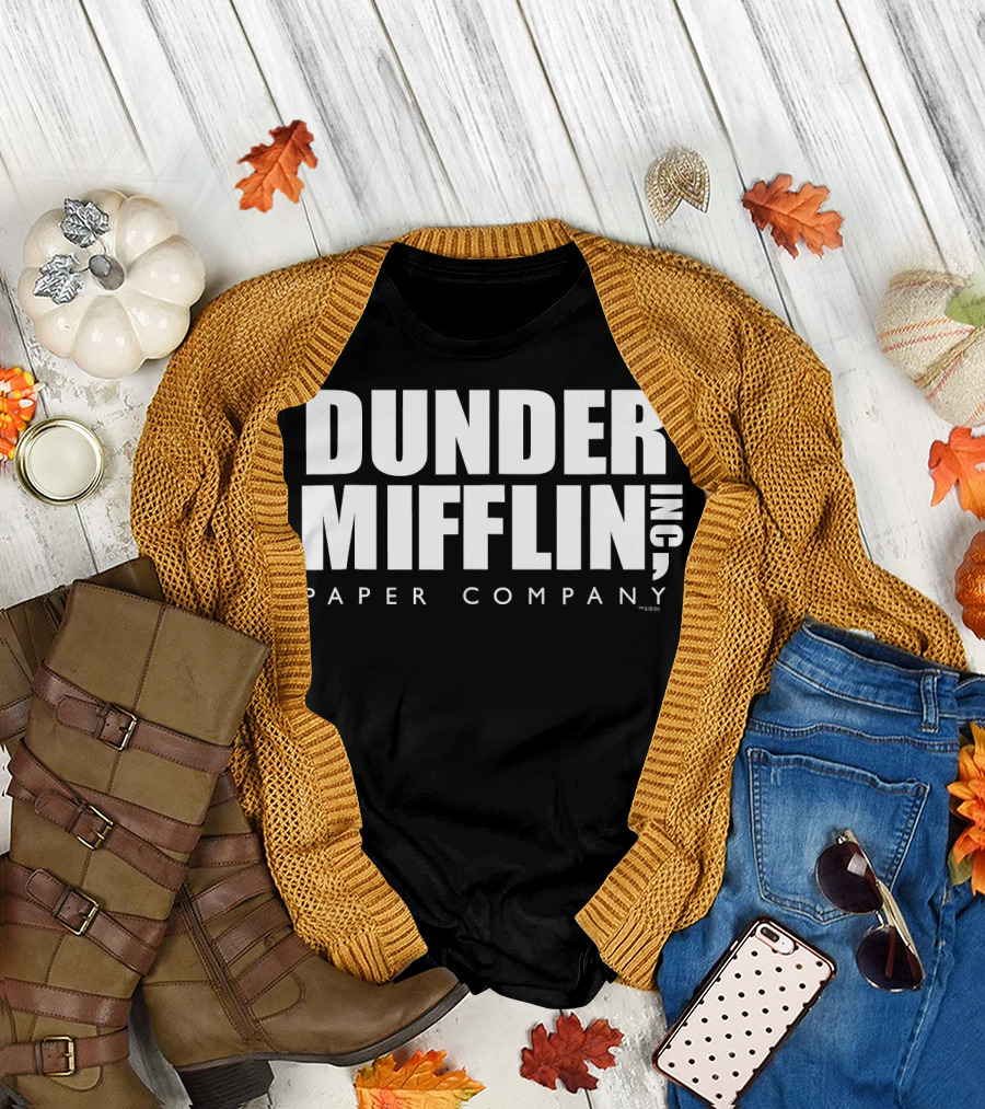The Office Dunder Mifflin Inc Paper Company Official Comfortable T-Shirt