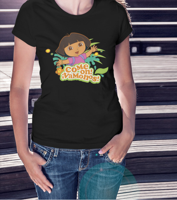 Nickelodeon Dora The Explorer Come On Vamonos Adventure T-Shirt