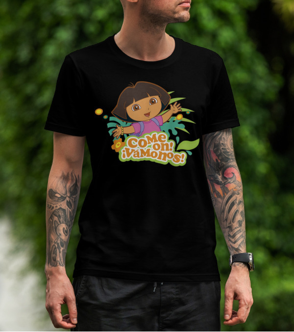 Nickelodeon Dora The Explorer Come On Vamonos Adventure T-Shirt