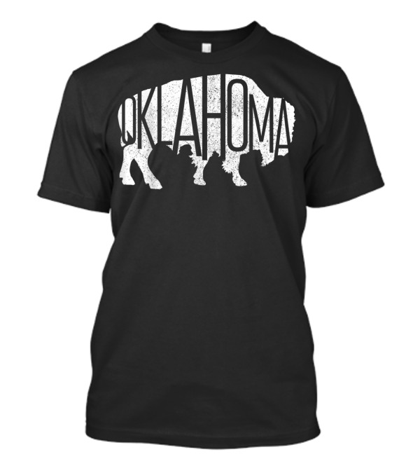 Oklahoma Bison American Buffalo National Park Iconic T-Shirt