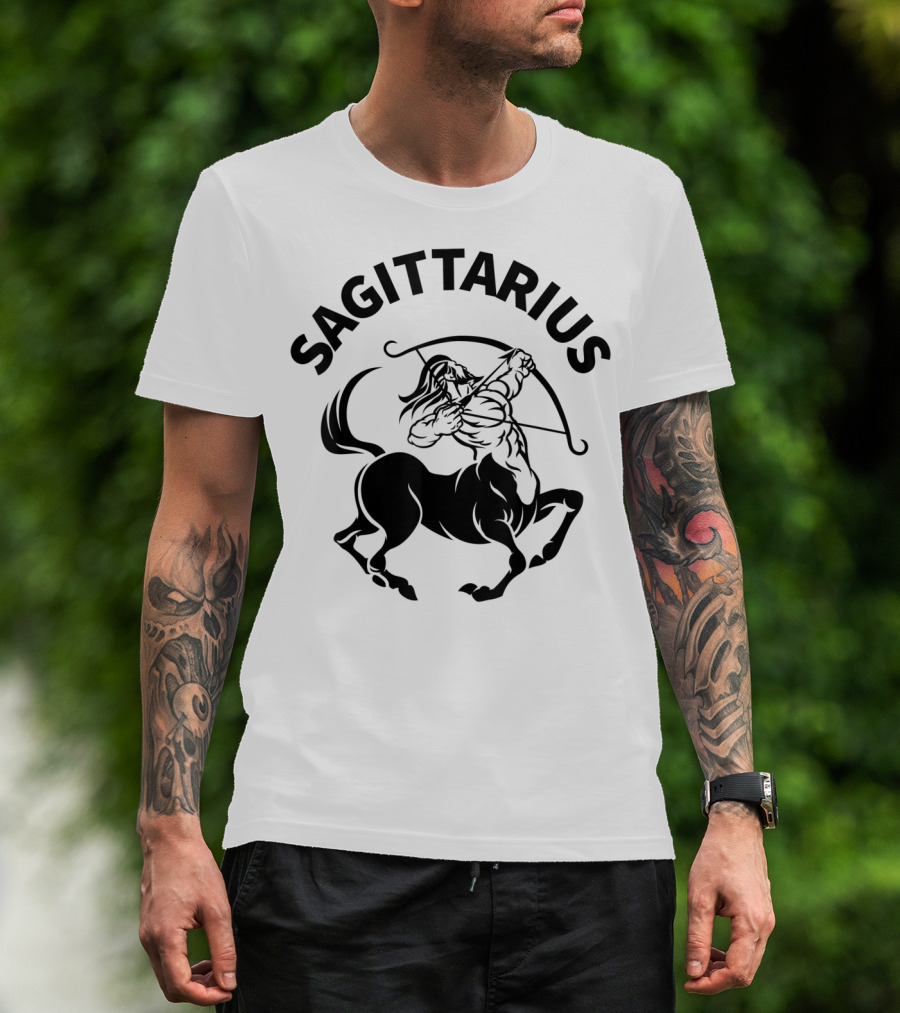 Sagittarius Centaur Zodiac Archer T-Shirt