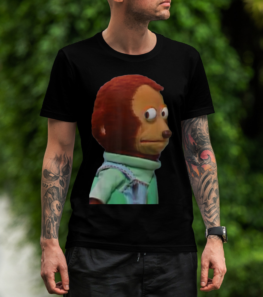 Solo Awkward Look Monkey Puppet Meme Expression T-Shirt