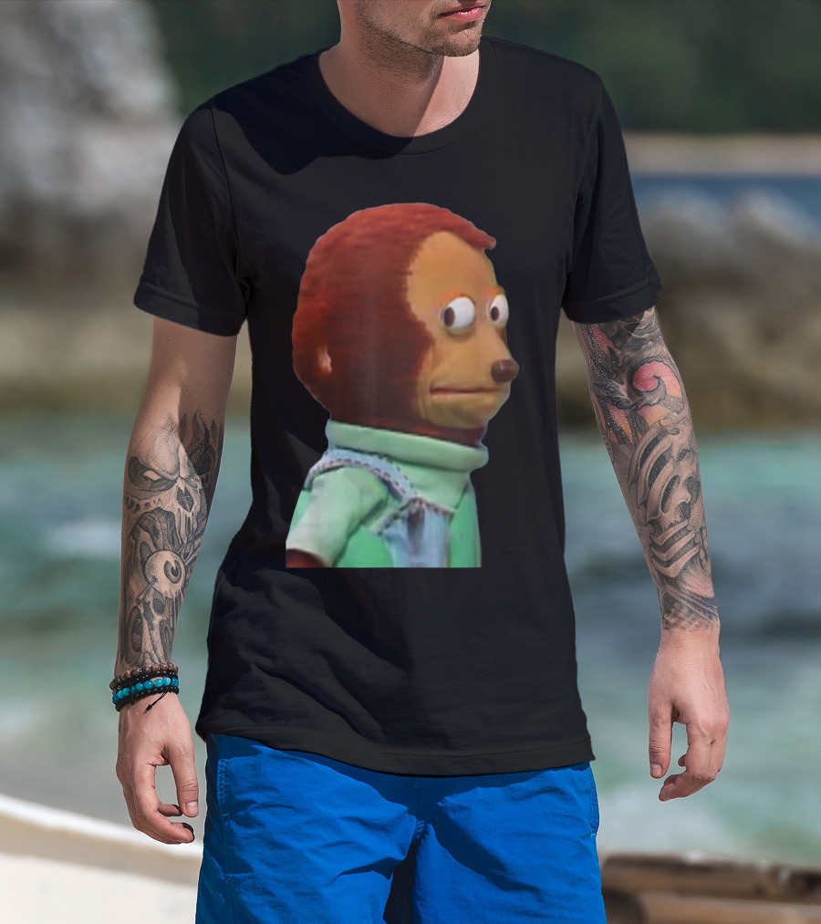 Solo Awkward Look Monkey Puppet Meme Expression T-Shirt