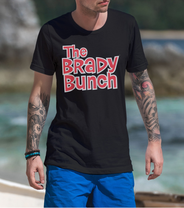 The Brady Bunch Classic Logo Retro TV Series T-Shirt