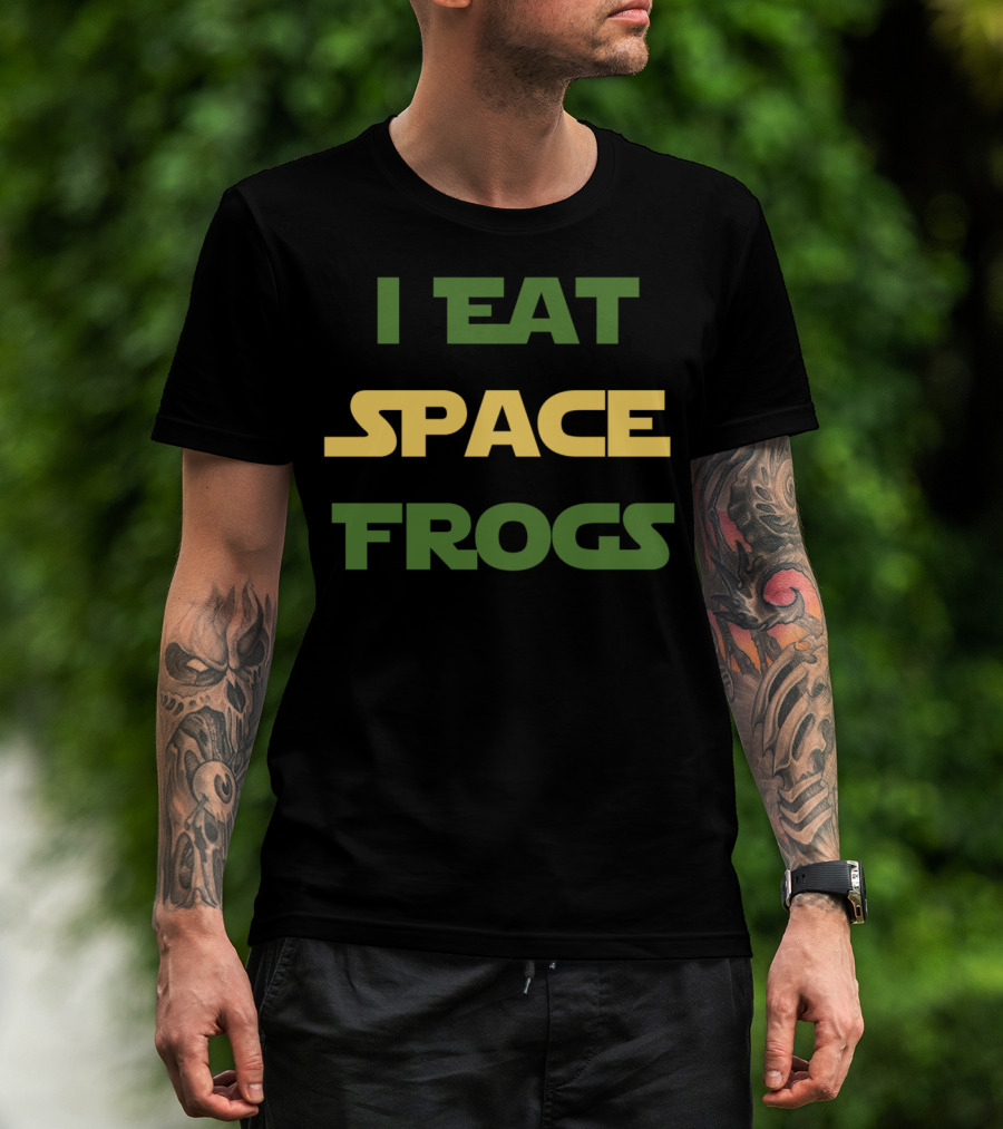 The Child Galaxy I Eat Space Frogs Epic Baby T-Shirt