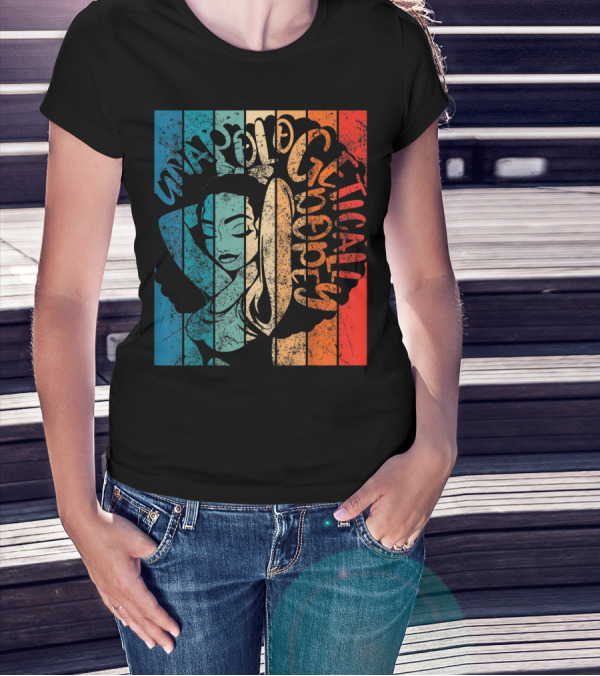 Unapologetically Dope Afro Black Women African T-Shirt