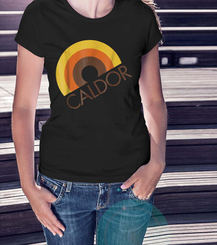 Caldor Retro Circle Logo Vintage New T-Shirt