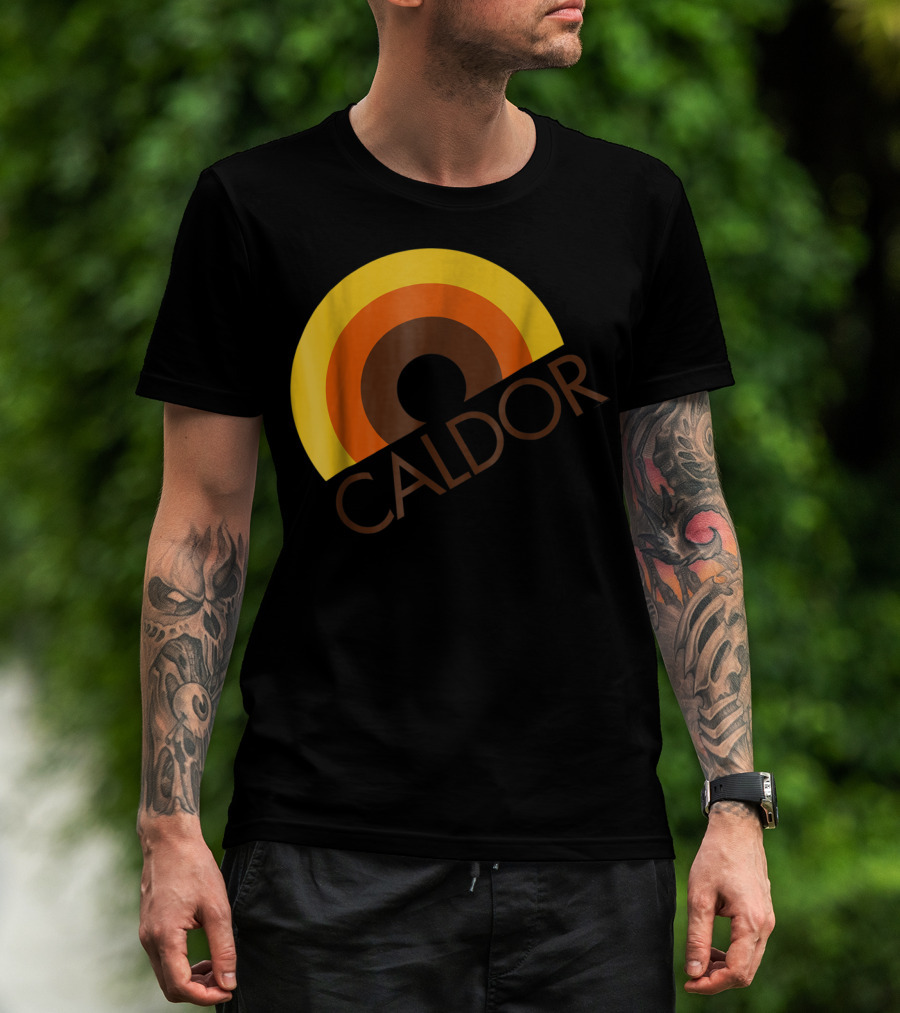 Caldor Retro Circle Logo Vintage New T-Shirt