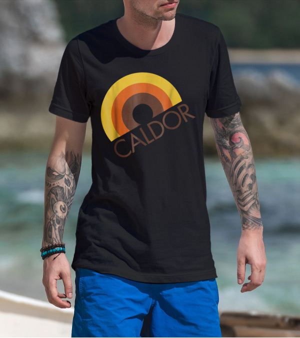 Caldor Retro Circle Logo Vintage New T-Shirt