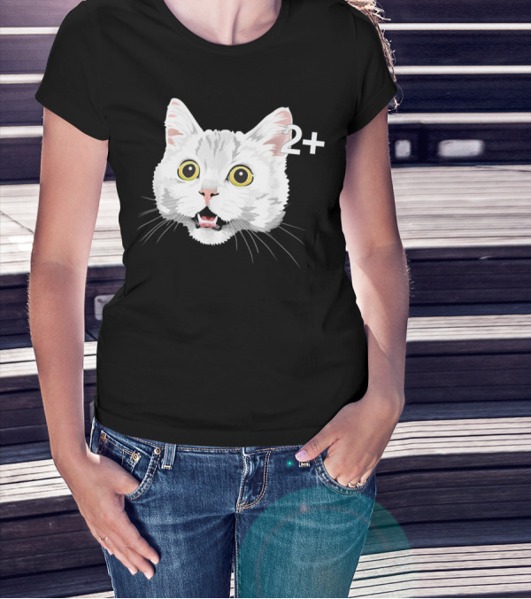 Cat Cation Cute Funny Science 2+ T-Shirt