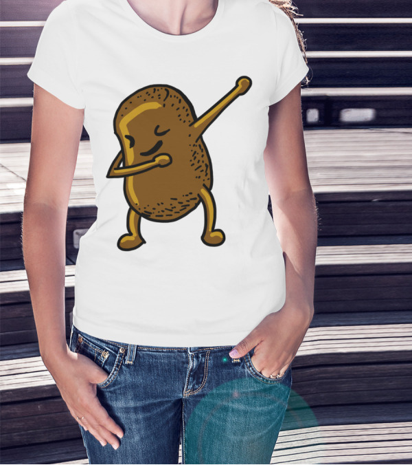 Dabbing Potato Funny Dab Dance Root Vegetable T-Shirt