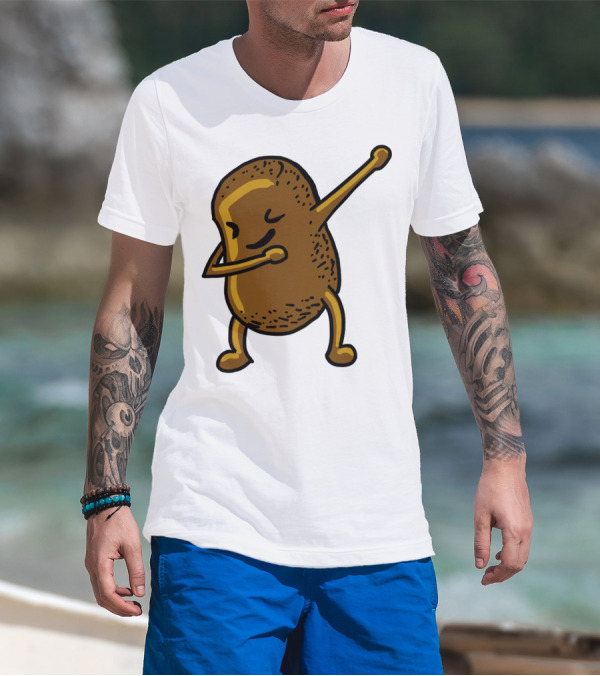 Dabbing Potato Funny Dab Dance Root Vegetable T-Shirt