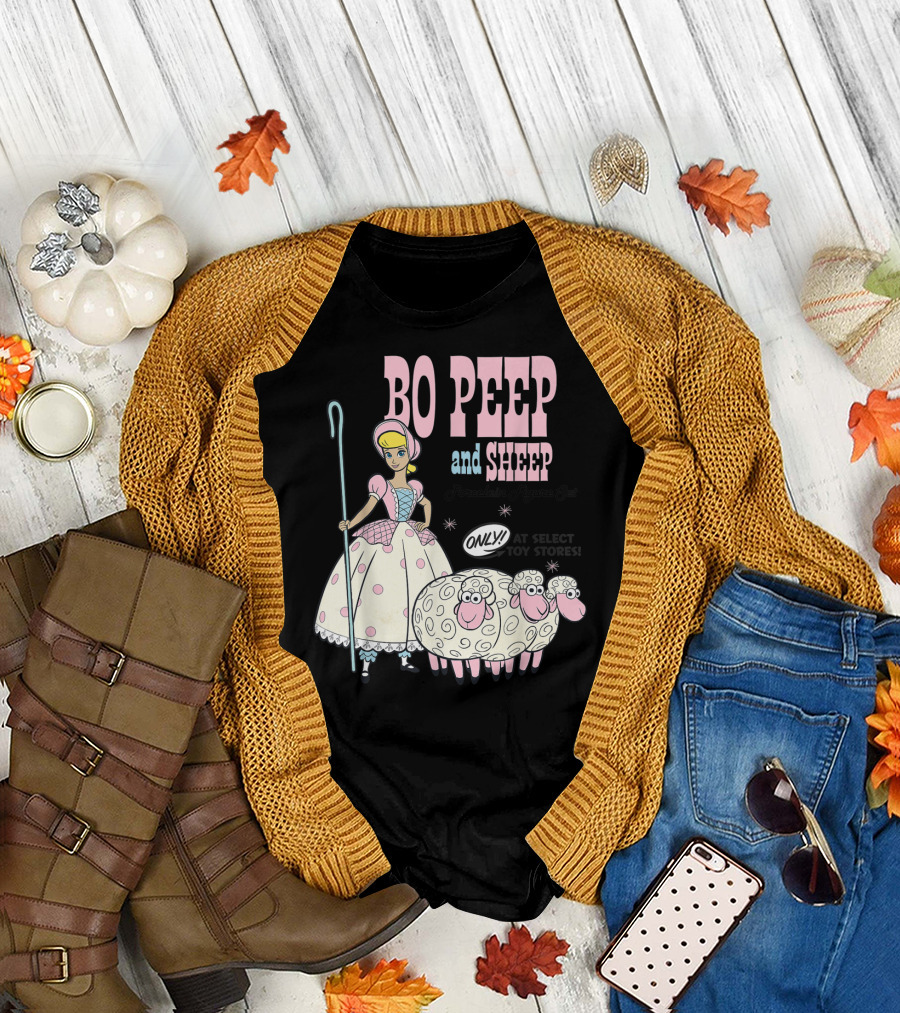 Bo Peep and Sheep Porcelain Figure Set Only Toy Story 4 T-Shirt