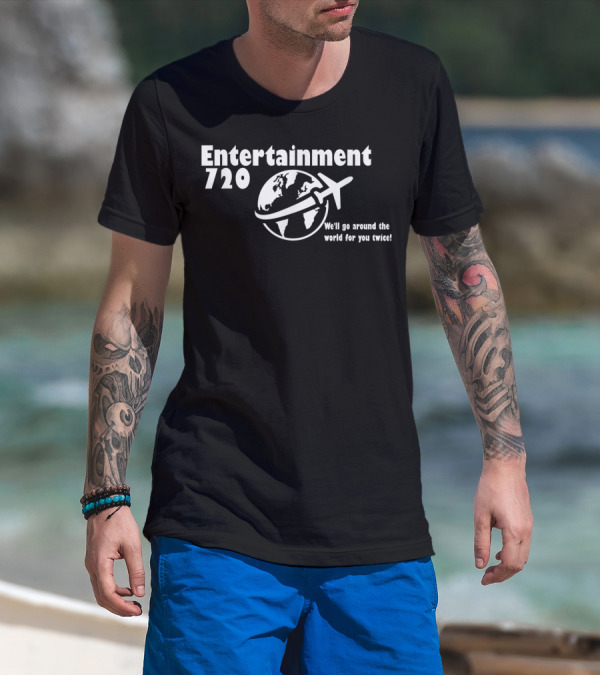 Entertainment 720 Parks And Rec We'll Go Around The World For You Twice T-Shirt